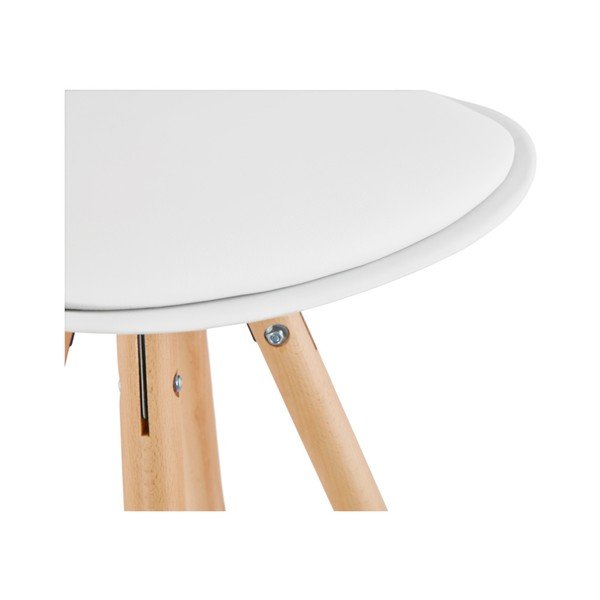 Bel barski stol Kokoon Anau, višina sedeža 74 cm-image-2