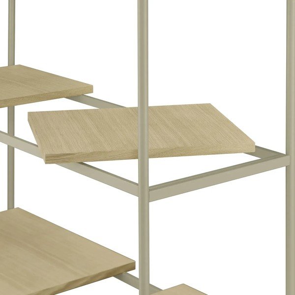 Regal v hrastovem dekorju v naravni barvi 105x170x40 cm Sukoya – Blomus-image-4