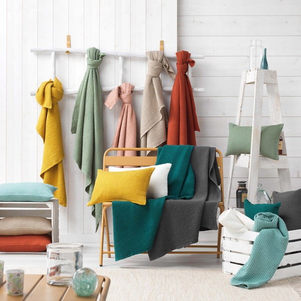 Okrasna blazina 30x50 cm Gaufrette – douceur d'intérieur-image-1