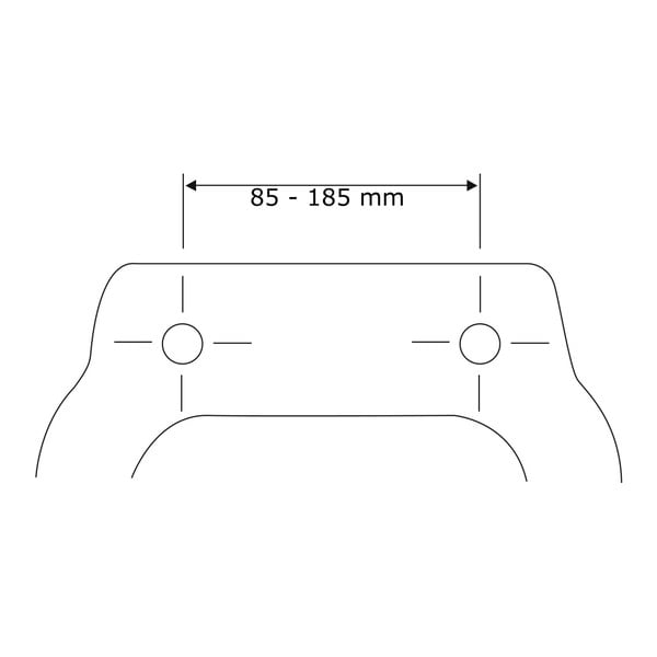 Bela WC deska z enostavnim zapiranjem Wenko Rieti, 44,5 x 37 cm-image-4