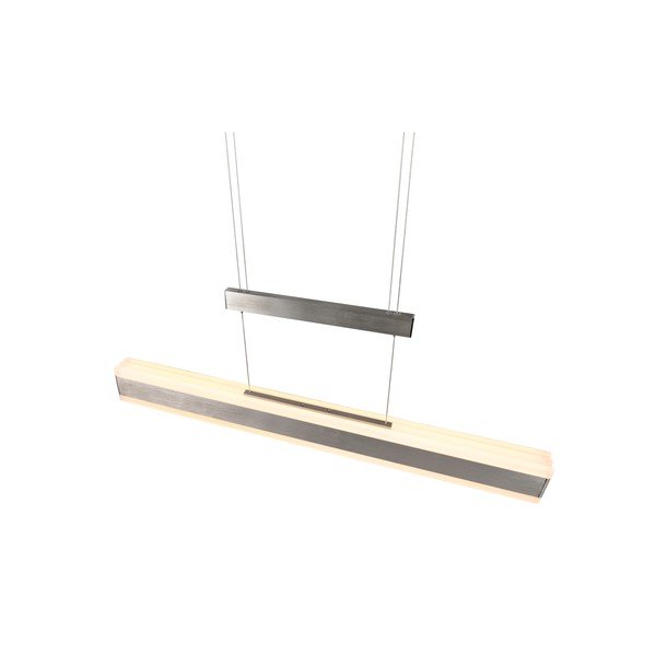 LED viseča svetilka v mat srebrni barvi s kovinskim senčilom Arcola – Trio-image-4