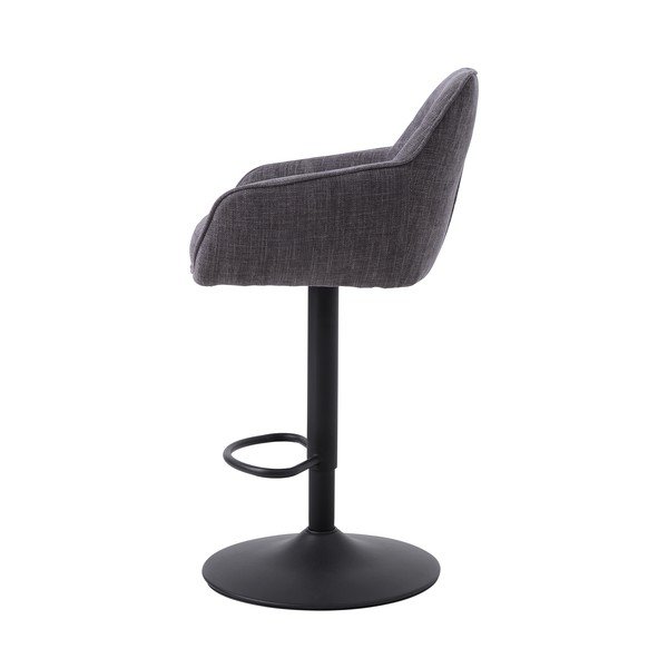 Sivi barski stoli v kompletu 2 ks (višina sedeža 69 cm) Avola – Unique Furniture-image-2