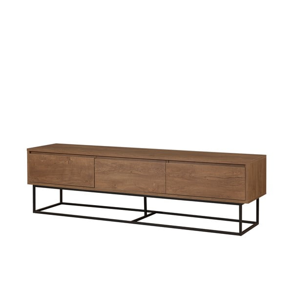TV omarica v orehovem dekorju v naravni barvi 180x50 cm Rodez – Kalune Design