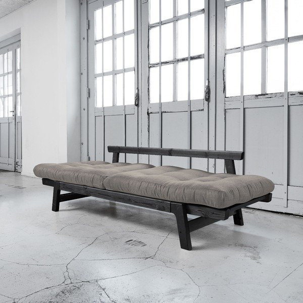Raztegljiv kavč Karup Step Black/Granite Grey-image-3