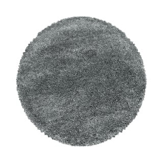 Siva okrogla preproga ø 120 cm Fluffy – Ayyildiz Carpets