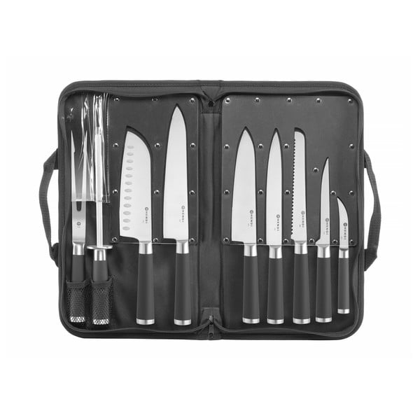 Komplet nožev 9 ks iz nerjavečega jekla – Hendi