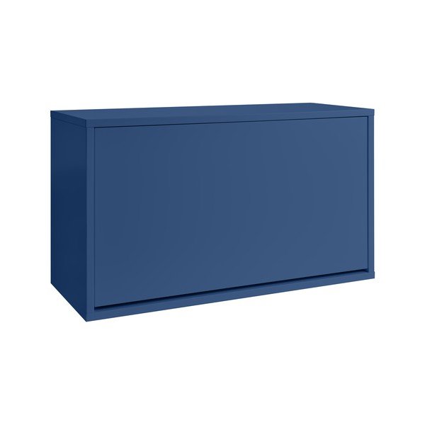 Modra preklopna/stenska omarica za čevlje 70x30x40 cm – ReCollector