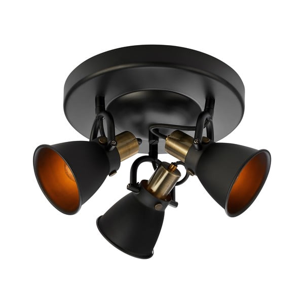 Črna stropna svetilka Markslöjd Alton Ceiling 3L
