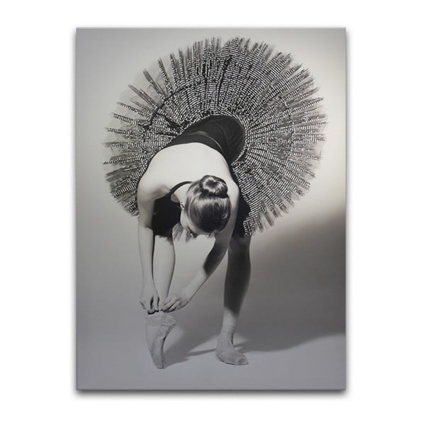 Slika Styler Canvas Glam Ballerina, 60 x 80 cm