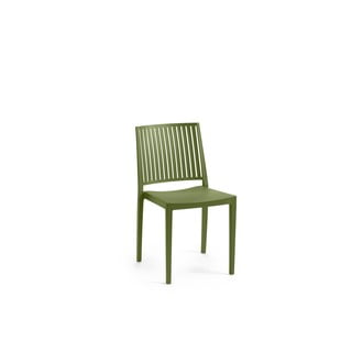 Zeleni plastični vrtni stol Bars - Rojaplast