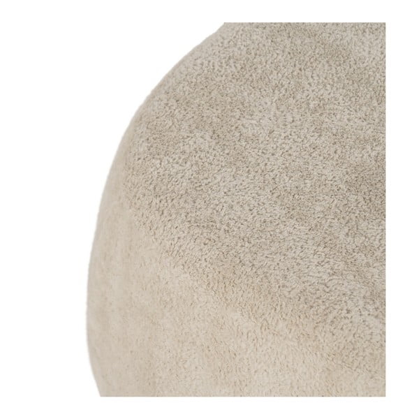 Bež tabure iz tkanine bouclé – Ixia-image-4