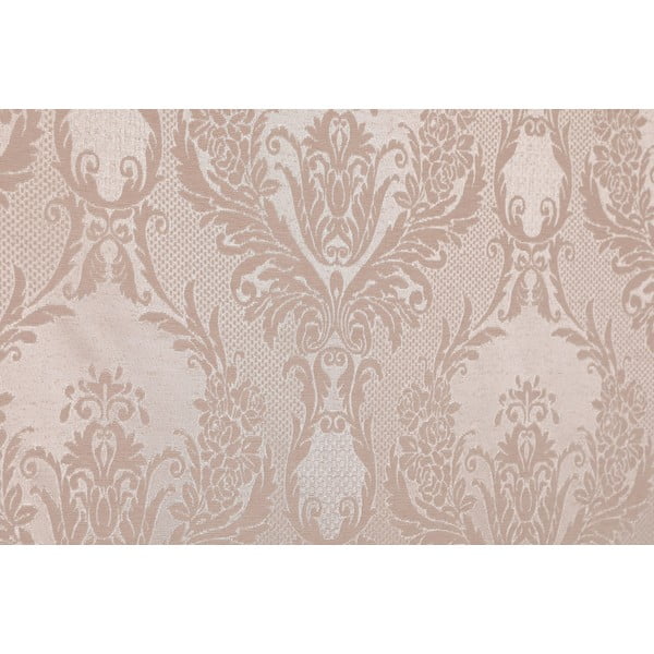 Bež komplet pregrinjala in prevleke za vzglavnik iz damasta 240x260 cm Beste – Mijolnir-image-1