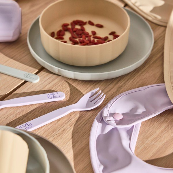 Plastičen otroški set posode 3 ks Pullo – OYOY Mini-image-1