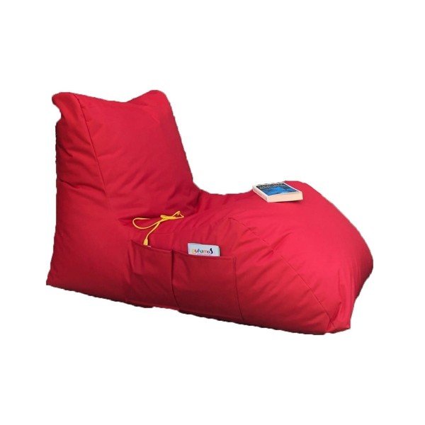 Rdeča vrtna sedežna vreča Daybed – Floriane Garden