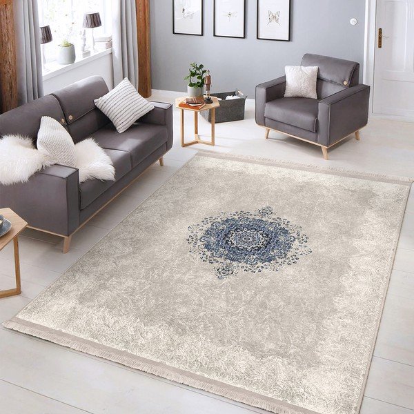 Sivo-bež preproga 120x180 cm - Mila Home-image-2