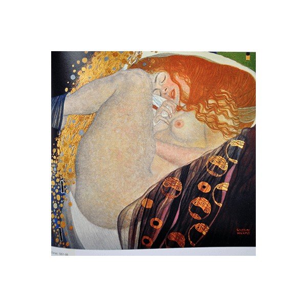 Gustav Klimt - Danae, 80x80 cm