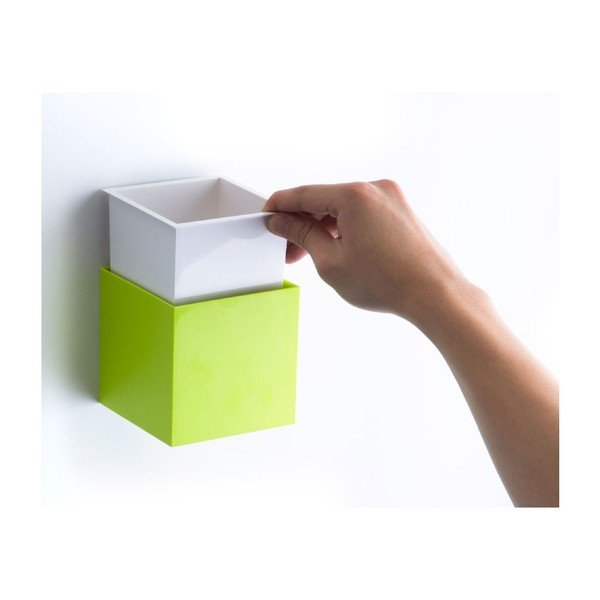 Stenska škatla Pixel Box, zelena-image-2