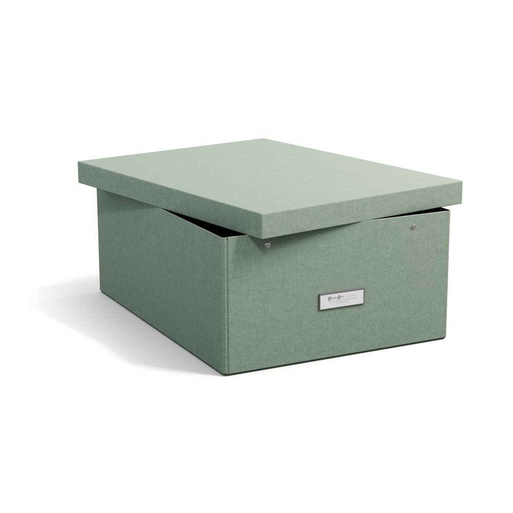 Kartonasta škatla za shranjevanje s pokrovom Katrin Canvas Paper Laminate