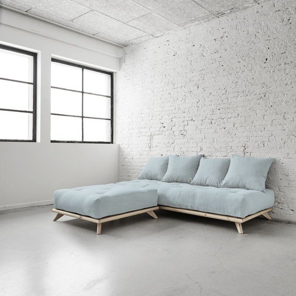Otoman Senza Natural/Sky Blue-image-2