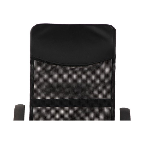 Črn oblazinjen pisarniški stol Arco – Bonami Essentials-image-4