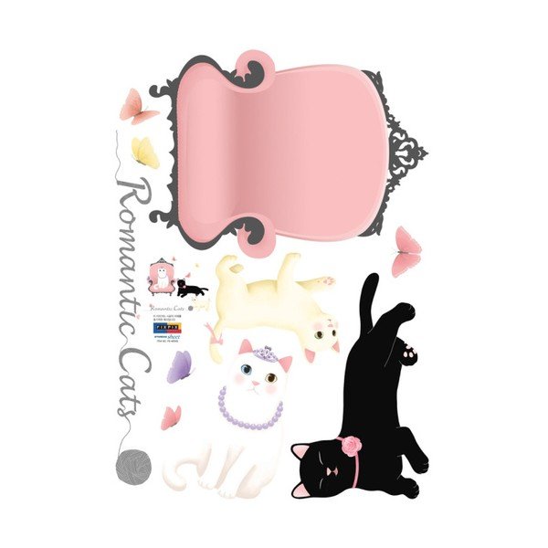 Set nalepk Ambiance Romantic Cats-image-1