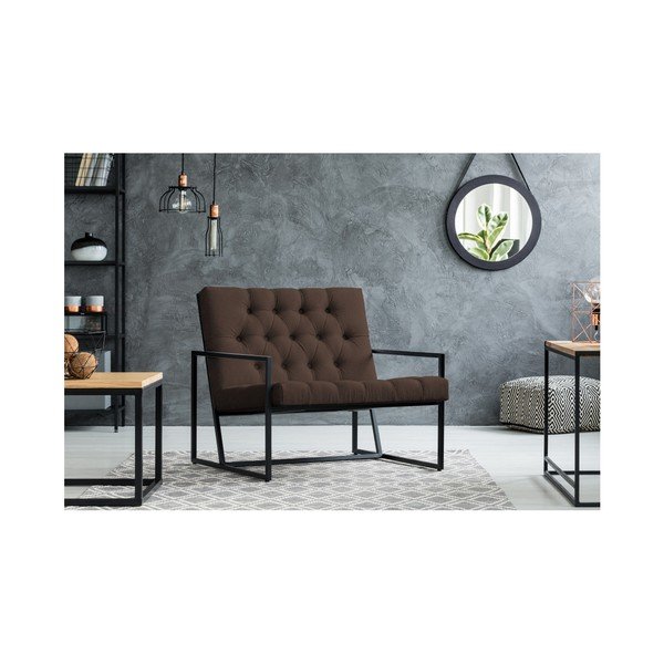 Rjavi fotelj Mazzini Sofas Aster-image-4