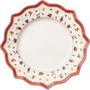 Belo-rdeč porcelanast božični krožnik Toy´s Delight Villeroy&Boch, ø 29 cm