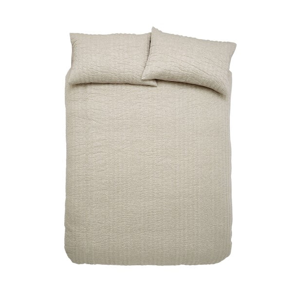 Bež posteljnina za zakonsko posteljo 200x200 cm Tamba Stripe – Pineapple Elephant-image-2