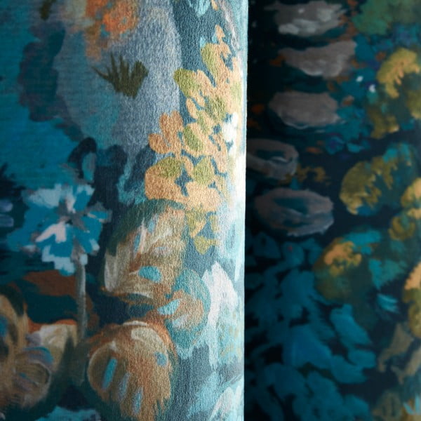 Modre zavese v kompletu 2 ks 168x229 cm Garden Walk – RHS-image-3