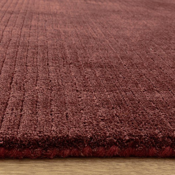 Bordo rdeča ročno tkana preproga 160x230 cm – Asiatic Carpets-image-2