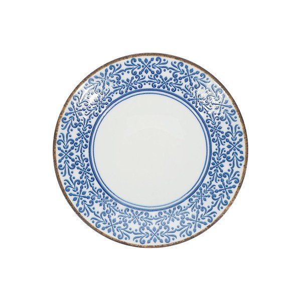 Bela/modra porcelanasta skleda ø 25,5 cm Azul – BonBistro-image-4