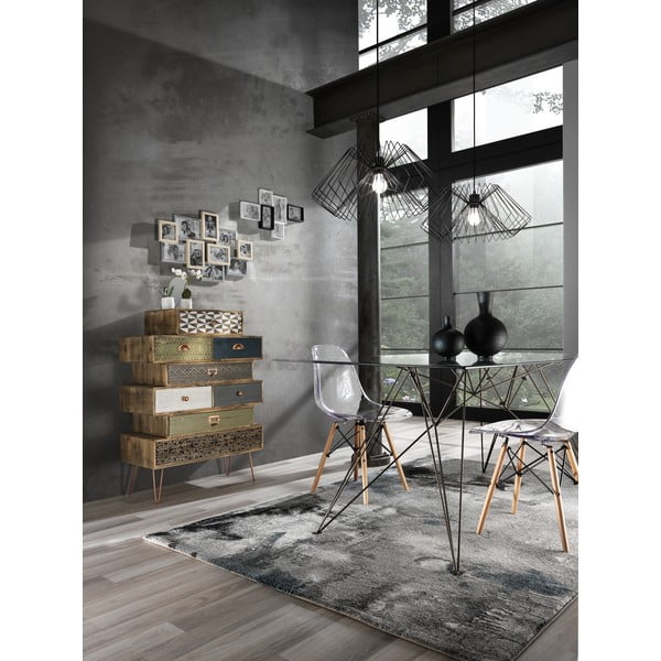 Črna viseča svetilka Tomasucci Cage-image-2