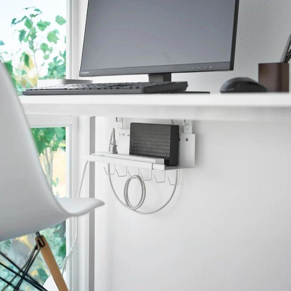 Bel kovinski organizator za kable Smart – YAMAZAKI-image-2
