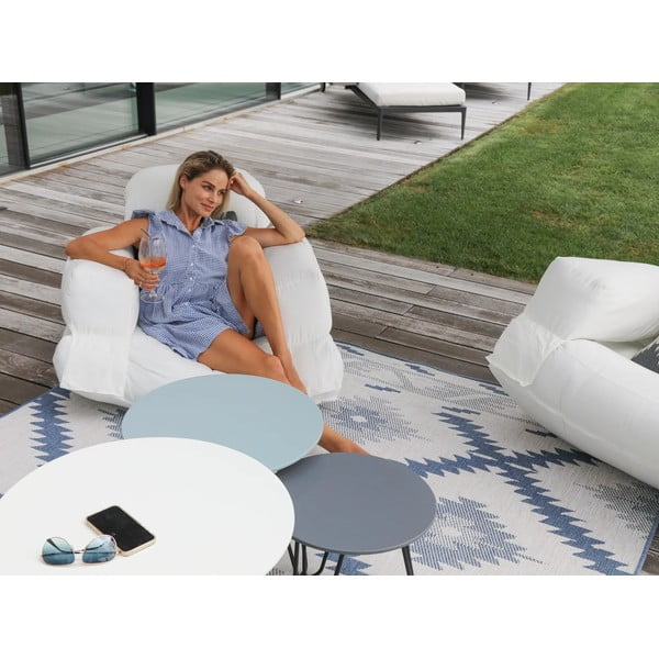 Modro-krem zunanja preproga NORTHRUGS Malibu, 230 x 160 cm-image-2