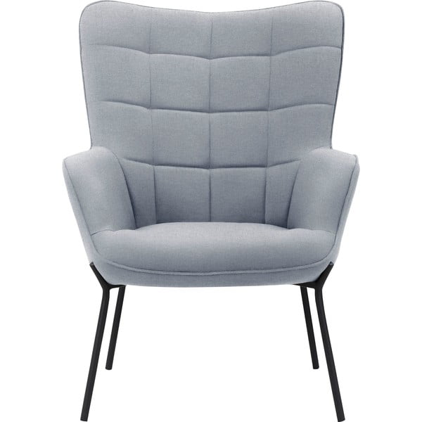 Svetlo siv fotelj Boris – Støraa-image-1