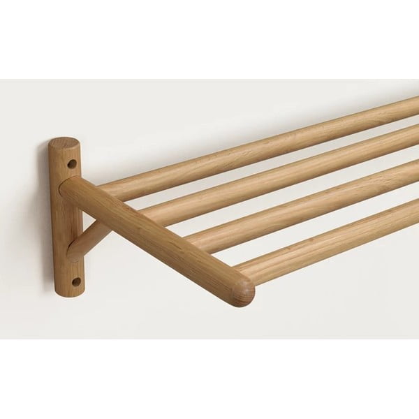 Viseče stojalo za čevlje iz hrastovega lesa  Milford - Rowico-image-2