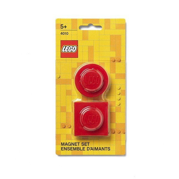 Komplet 2 rdečih magnetov LEGO®-image-1