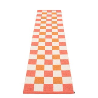 Rožnato-oranžen/oranžen zunanji in notranji tekač 70x300 cm Pix Flamingo – Pappelina