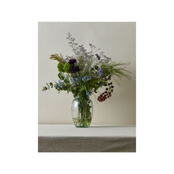 Zelena steklena vaza Bitz Kusintha, ø 14 cm-image-1