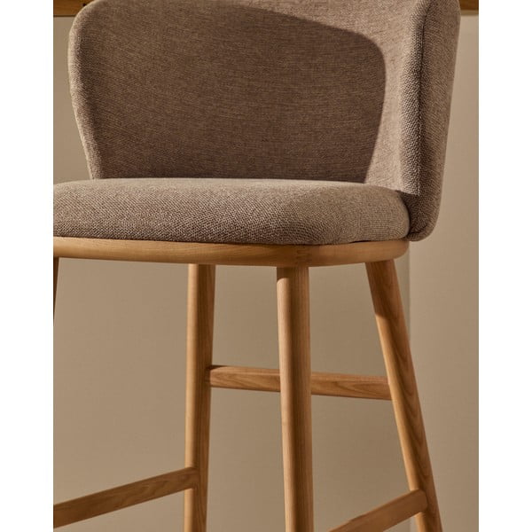 Svetlo rjav barski stol (višina sedeža 75,5 cm) Ciselia – Kave Home-image-2