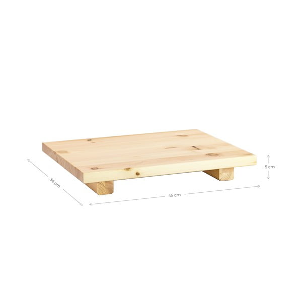 Komplet 2 nočnih omaric iz borovega lesa v črni barvi Karup Design Dock Black-image-3