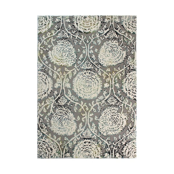 Siva ročno tkana preproga Flair Rugs Soho Vega, 120 x 170 cm