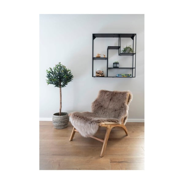 Rjav sintetičen tekač 60x180 cm – House Nordic-image-1