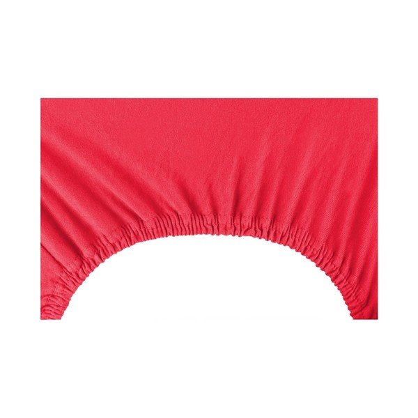 Rdeča elastična rjuha DecoKing Nephrite Red, 100-120 cm-image-3