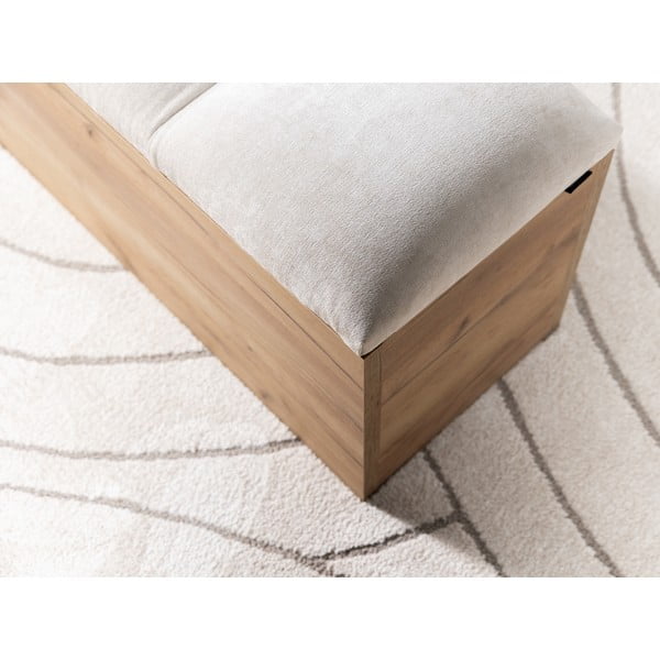 Klop v svetlo sivi in naravni barvi Kumo – Bobochic Paris-image-4