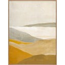 Ročno naslikana slika 90x120 cm Yellow Field    – Malerifabrikken