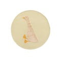 Svetlo rumena bombažna otroška preproga ø100 cm Milu – Kave Home