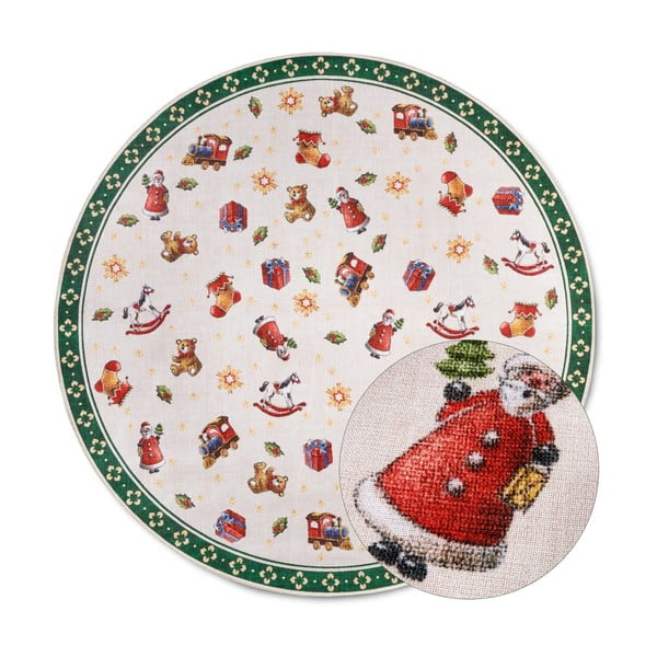 Zelena okrogla preproga z božičnim motivom ø 150 cm Green Christmas – Villeroy&Boch