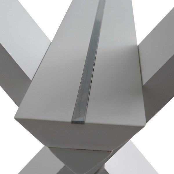 Bela jedilna miza Marckeric Selena, 160 x 90 cm-image-3