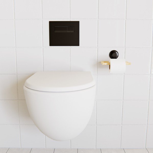 Bambusov samonosilni držalo za toaletni papir Compactor Bestlock SPA-image-2